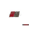 Audi Original S8 Vorne Kühlergrill Emblem Schriftzug - 4D0853736A 2ZZ
