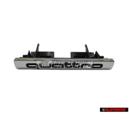 Audi Original QUATTRO Vorne Kühlergrill Emblem Schriftzug Chrom - 4D0853736E 2ZZ