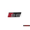 Audi Original S6 Vorne Kühlergrill Emblem Schriftzug - 4F0853736F 2ZZ