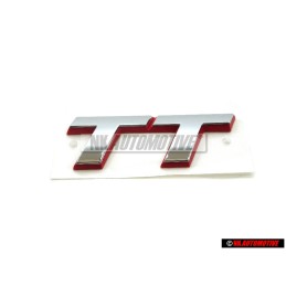 Audi Original TT Hinten Schriftzug Emblem Logo Chrom Rot - 8N0853743C 2ZZ