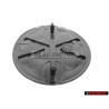 VW Original Hinten Emblem Logo Zeichen Schwarz 50mm - 191853601B MY8