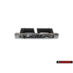 Audi Original QUATTRO Vorne Kühlergrill Emblem Schriftzug Chrom - 8E0853736B 2ZZ