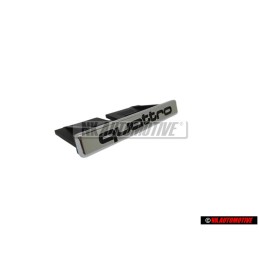 Audi Original QUATTRO Vorne Kühlergrill Emblem Schriftzug Chrom - 8E0853736B 2ZZ