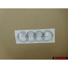 Audi Original Ringe Hinten Schriftzug Emblem Logo Zeichen Chrom - 8E9853742 2ZZ