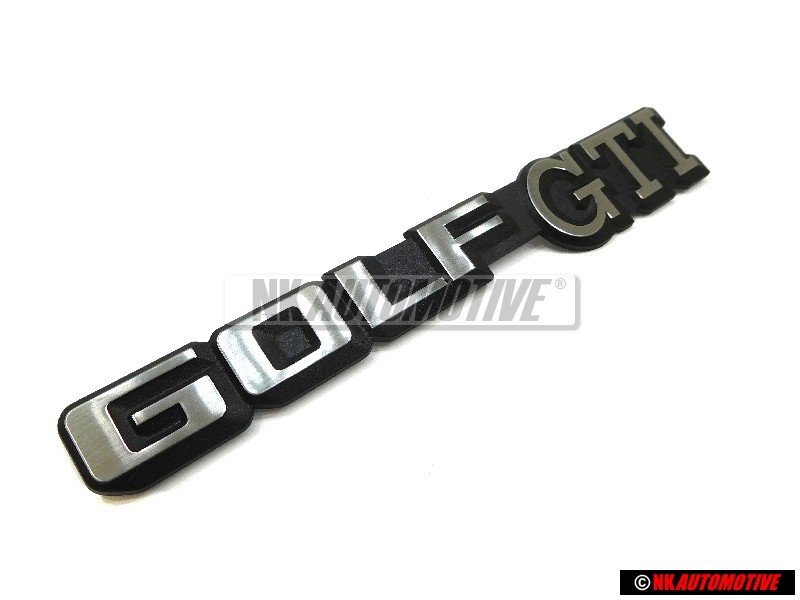 VW Original GOLF GTI Hinten Schriftzug Emblem Golf 2 bis 07/87 - 191853687C GX2