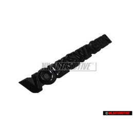 VW Original VOLKSWAGEN Hinten Schriftzug Emblem Logo Schwarz - 321853685C 01C