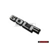 VW Original GOLF Hinten Schriftzug Emblem Logo Schwarz Weiß - 191853687F QK6