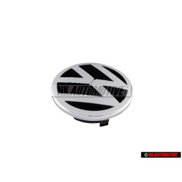 VW Original Vorne Kühlergrill Emblem Logo Zeichen Chrom - 3B0853601 ULM