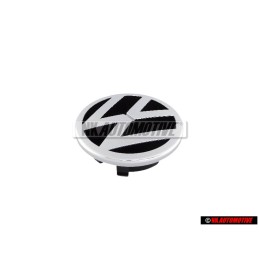 VW Original Vorne Kühlergrill Emblem Logo Zeichen Chrom - 3B0853601 ULM