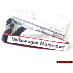 VW Original Schlüsselhalter Blau/Weiss - 1KV087610 287