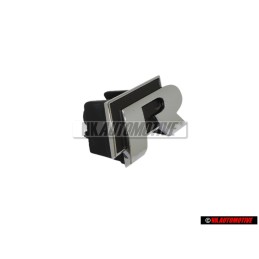 VW Original R LINE Vorne Kühlergrill Emblem Schriftzug Chrom - 5K0853679C FXC