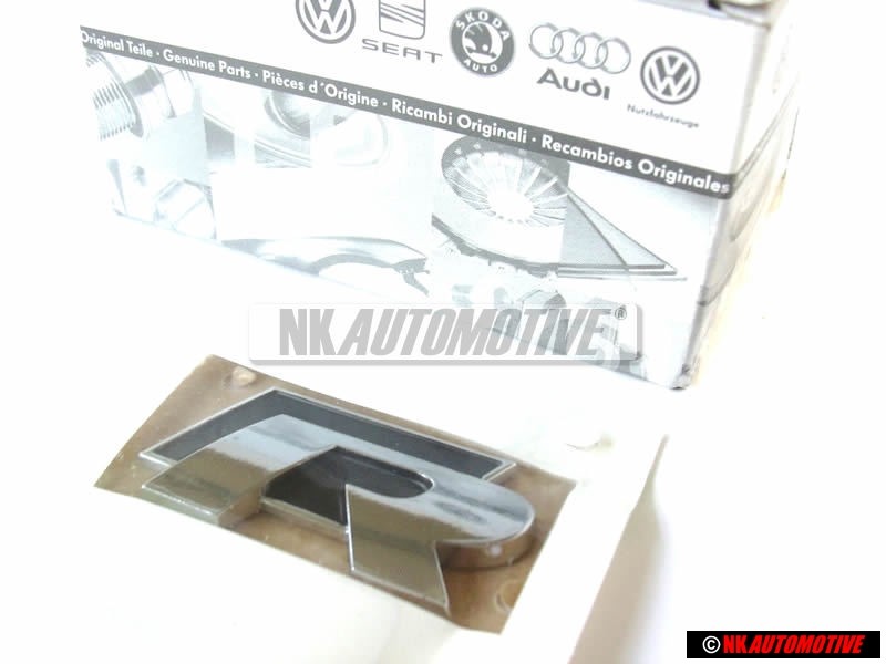 VW Original R LINE Hinten Schriftzug Emblem Logo Chrom - 1K8853675K FXC