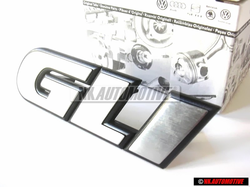 VW Original GLI Vorne Kühlergrill Emblem Schriftzug - 165853679F GX2