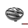 VW Original Vorne Kühlergrill Emblem Logo Zeichen Schwarz - 165853601A 01C