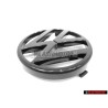 VW Original Vorne Kühlergrill Emblem Logo Zeichen Schwarz - 165853601A 01C