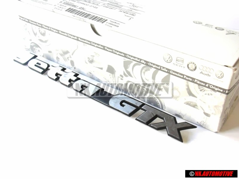 VW Original JETTA GTX Hinten Schriftzug Emblem Logo - 165853687N GX2