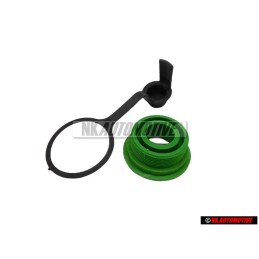 VW Original SET Getriebe Kappe & Schraube Grün - Golf MK1/2/3 Cabrio