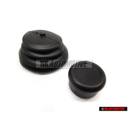 VW Original SET Einstellknopf für Rückspiegel & Faltenbalg - Golf Scirocco MK1/2