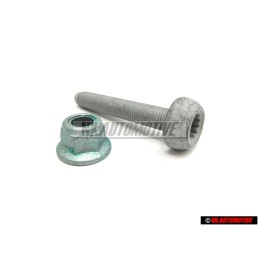 VW Original SET Vorderrad federstrut Pinch Bolt & Nut - Golf MK5/6/7 Scirocco