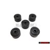 VW Original SET 4xWheel-Mutter-Verschlusskappe und 1x Verschlusskappe - Golf MK5