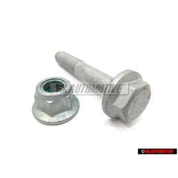 VW Original SET Federbein Quetschbolzen & Mutter - Golf MK4 Beetle Bora