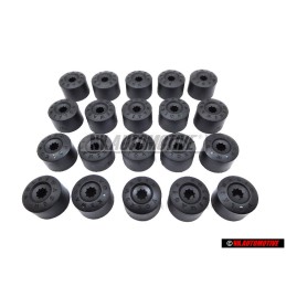 VW Original SET Radmutter Bolt Abdeckung Caps - Golf 5/6/7