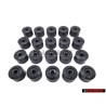 VW Original SET Radmutter Bolt Abdeckung Caps - Golf 5/6/7