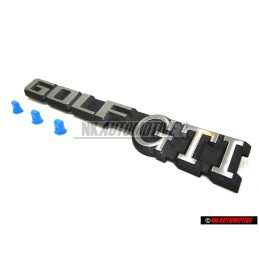 VW Original SET Golf GTI Heck Embleme mit 3 Clips - Golf MK2