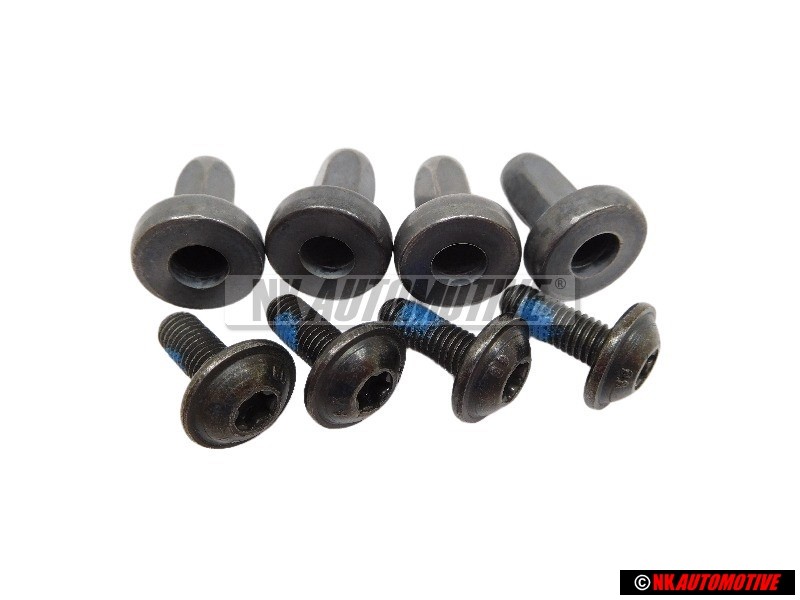 VW Original Reparatur KIT Schrauben & Kappe nähanten