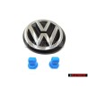 VW Original SET Boot Abzeichen Emblem mit Clips - Golf 1 Cabrio