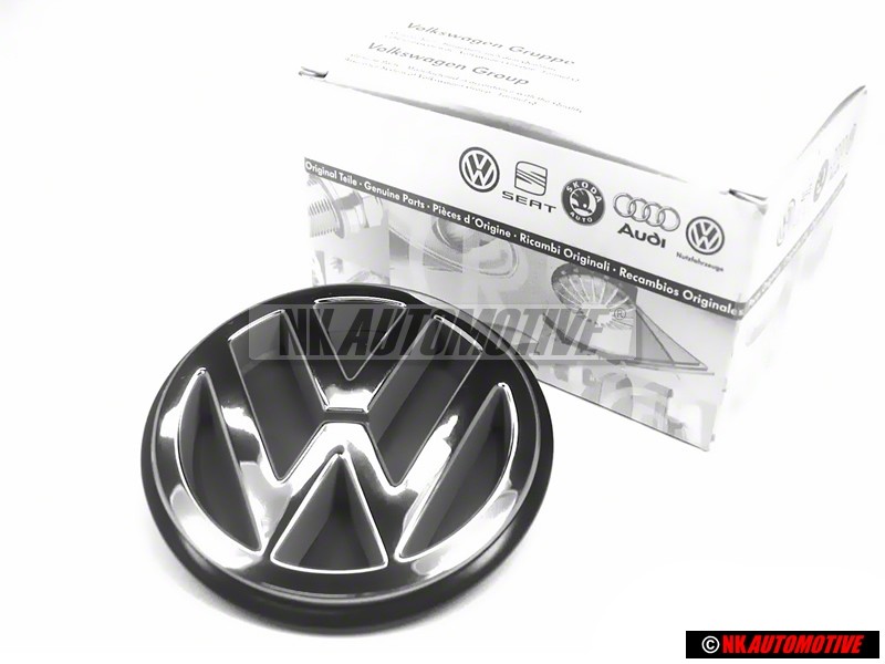 VW Original Hinten Emblem Logo Zeichen für Die Heckklappe - 357853601 WM7