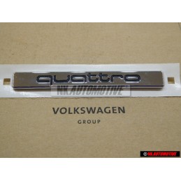 Audi Original QUATTRO Hinten Schriftzug Emblem Logo Chrom - 8D5853737F 2ZZ
