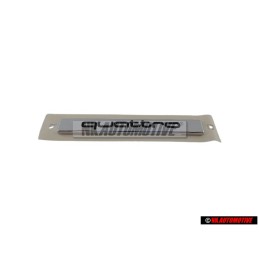 Audi Original QUATTRO Hinten Schriftzug Emblem Logo Chrom - 8D5853737F 2ZZ