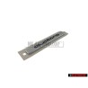 Audi Original QUATTRO Hinten Schriftzug Emblem Logo Chrom - 8D5853737F 2ZZ