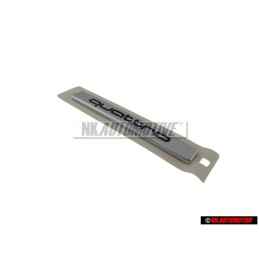 Audi Original QUATTRO Hinten Schriftzug Emblem Logo Chrom - 8D5853737F 2ZZ