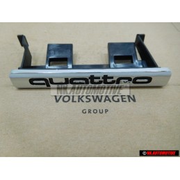 Audi Original QUATTRO Vorne Kühlergrill Emblem Schriftzug Chrom - 8L0853736B 2ZZ