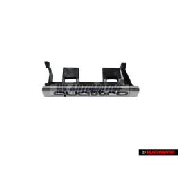 Audi Original QUATTRO Vorne Kühlergrill Emblem Schriftzug Chrom - 8L0853736B 2ZZ