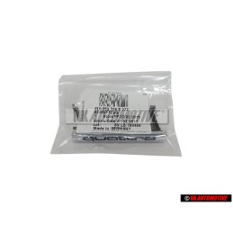 Audi Original QUATTRO Vorne Kühlergrill Emblem Schriftzug Chrom - 8L0853736B 2ZZ