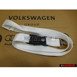 VW Original Schlüsselband Weiss - 000087610S 084