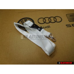 VW Original Schlüsselband Weiss - 000087610S 084