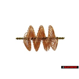 VW Original Flammschutzblech - 035103477A