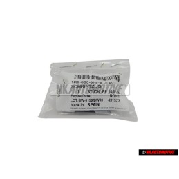 VW Original R LINE Vorne Kühlergrill Emblem Schriftzug Chrom - 1K8853679B FXC