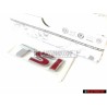 VW Original TSI Hinten Schriftzug Emblem Logo Chrom Rot - 5K0853675N GQF