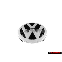 VW Original Vorne Kühlergrill Emblem Logo Zeichen Chrom - 3C0853601C FDY