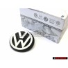 VW Original Hinten Emblem Logo Zeichen Weiß 50mm - 191853601B QK6
