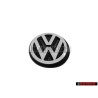 VW Original Hinten Emblem Logo Zeichen Weiß 50mm - 191853601B QK6