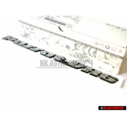VW Original PASSAT VR6 Hinten Schriftzug Emblem Logo Chrom - 3A0853687N Z10