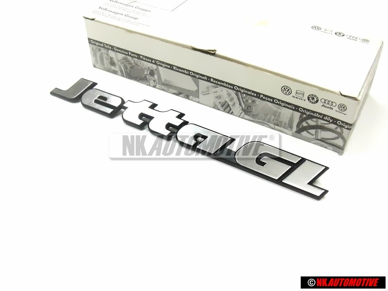 VW Original JETTA GL Hinten Schriftzug Emblem Logo - 165853687P GX2