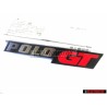 VW Original POLO GT Hinten Schriftzug Emblem Logo Rot - 861853750