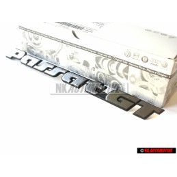 VW Original PASSAT GT Hinten Schriftzug Emblem Logo - 357853687K GX2